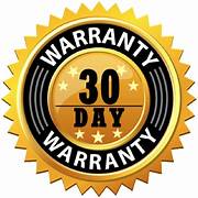 30 Days Warranty